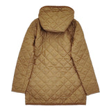 LAVENHAM ダブルボタン キルティングフードコート サイズ38 コート ブラウン レディース ラベンハム【中古】5-1022T♪