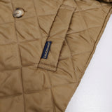 LAVENHAM ダブルボタン キルティングフードコート サイズ38 コート ブラウン レディース ラベンハム【中古】5-1022T♪