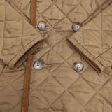 LAVENHAM ダブルボタン キルティングフードコート サイズ38 コート ブラウン レディース ラベンハム【中古】5-1022T♪