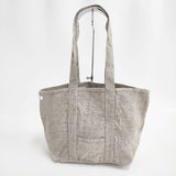 fog linen work リトアニア製 リネン ショルダーバッグ トートバッグ ベージュ レディース フォグリネンワーク【中古】6-0406G∞
