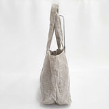 fog linen work リトアニア製 リネン ショルダーバッグ トートバッグ ベージュ レディース フォグリネンワーク【中古】6-0406G∞