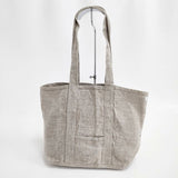 fog linen work リトアニア製 リネン ショルダーバッグ トートバッグ ベージュ レディース フォグリネンワーク【中古】6-0406G∞