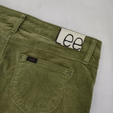Lee コーデュロイジェギンス LL0350 パンツ グリーン レディース リー【中古】5-1221G∞
