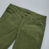 Lee コーデュロイジェギンス LL0350 パンツ グリーン レディース リー【中古】5-1221G∞