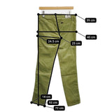 Lee コーデュロイジェギンス LL0350 パンツ グリーン レディース リー【中古】5-1221G∞