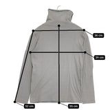 pyjama clothing ベルギー製 コットン ハイネック 長袖Ｔシャツ カットソー ロンＴ グレー レディース ピジャマクロージング【中古】5-1221M∞