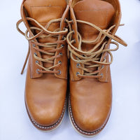 RED WING Irish Setter アイリッシュセッター 9871 ゴールドラセット 犬タグ 2011年 27cm ブーツ キャメル メンズ レッドウィング【中古】5-0926G♪