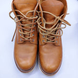RED WING Irish Setter アイリッシュセッター 9871 ゴールドラセット 犬タグ 2011年 27cm ブーツ キャメル メンズ レッドウィング【中古】5-0926G♪