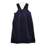 veritecoeur VC-2440 コーデュロイジャンパースカート ノースリーブ ワンピース ネイビー レディース ヴェリテクール【中古】5-1106T∞