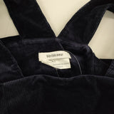 veritecoeur VC-2440 コーデュロイジャンパースカート ノースリーブ ワンピース ネイビー レディース ヴェリテクール【中古】5-1106T∞