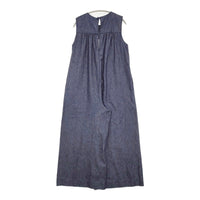 CHILD WOMAN 3 ET DEMI別注 デニムオールインワン 定価34100円 ノースリーブ ツナギ ブルー レディース チャイルドウーマン【中古】5-0926S♪#