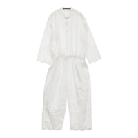 JOURNAL STANDARD LUXE カットワークレースオールインワン インド製 25SS ホワイト レディース ジャーナルスタンダード ラックス【中古】5-0926M♪