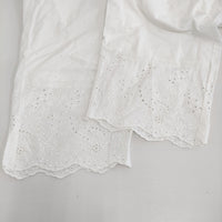 JOURNAL STANDARD LUXE カットワークレースオールインワン インド製 25SS ホワイト レディース ジャーナルスタンダード ラックス【中古】5-0926M♪