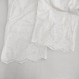 JOURNAL STANDARD LUXE カットワークレースオールインワン インド製 25SS ホワイト レディース ジャーナルスタンダード ラックス【中古】5-0926M♪