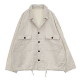 UpcycleLino BASIC チノ フィールドジャケット nest Robe 600225-7028 ジャケット キナリ ベージュ レディース アップサイクルリノ【中古】5-1220M∞