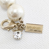 petite robe noire コットンパール アクセサリー ネックレス アイボリー レディース プティローブノアー【中古】5-1108G◎