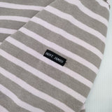 SAINT JAMES バスクシャツ T3 ボーダー 長袖Ｔシャツ カットソー ロンＴ ピンク グレージュ レディース セントジェームス【中古】5-1229M∞