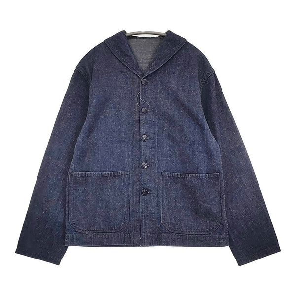 TCB jeans SEAMENS JAMPERS シーメンスジャンパー サイズ38 デニムジャケット ネイビー メンズ ティーシービージーンズ【中古】5-0926M♪