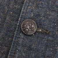 TCB jeans SEAMENS JAMPERS シーメンスジャンパー サイズ38 デニムジャケット ネイビー メンズ ティーシービージーンズ【中古】5-0926M♪