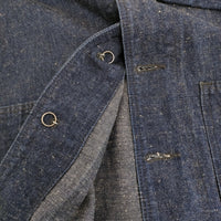 TCB jeans SEAMENS JAMPERS シーメンスジャンパー サイズ38 デニムジャケット ネイビー メンズ ティーシービージーンズ【中古】5-0926M♪