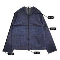 TCB jeans SEAMENS JAMPERS シーメンスジャンパー サイズ38 デニムジャケット ネイビー メンズ ティーシービージーンズ【中古】5-0926M♪