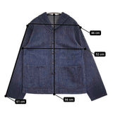 TCB jeans SEAMENS JAMPERS シーメンスジャンパー サイズ38 デニムジャケット ネイビー メンズ ティーシービージーンズ【中古】5-0926M♪