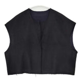 CITYSHOP ウールナイロン ベスト ブラック レディース シティショップ【中古】5-1020T∞