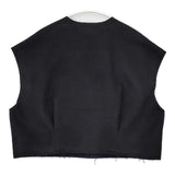 CITYSHOP ウールナイロン ベスト ブラック レディース シティショップ【中古】5-1020T∞