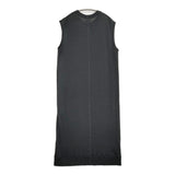 WRAPINKNOT SLEEVELESS DRESS 定価30800円 ウール ノースリーブ ワンピース 25SS チャコールグレー レディース ラッピンノット【中古】5-0926M♪