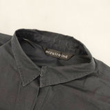 mizuiro-ind シャツワンピース コットン ワンピース ネイビー レディース ミズイロインド【中古】6-0128M∞