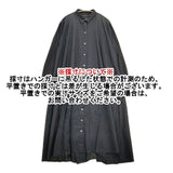 mizuiro-ind シャツワンピース コットン ワンピース ネイビー レディース ミズイロインド【中古】6-0128M∞