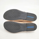BIRKENSTOCK SAUNDERS パテントレザー エナメル サイズ39 シューズ・靴 ベージュ レディース ビルケンシュトック【中古】6-0106G◎