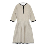 t.yamai paris jardin par t.yamai paris ギャザードレス ワンピース ベージュ レディース ティ ヤマイ パリ【中古】6-0228M∞