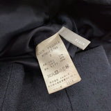 PLAIN PEOPLE リネンシルクツイードフリンジタイトスカート　定価35200円 ロングスカート ネイビー レディース プレインピープル【中古】5-1217M∞