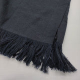 PLAIN PEOPLE リネンシルクツイードフリンジタイトスカート　定価35200円 ロングスカート ネイビー レディース プレインピープル【中古】5-1217M∞