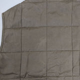 45R/45rpm コットンシルク 中綿 キルティング ベスト カーキ レディース フォーティーファイブアールピーエム【中古】5-1020T∞