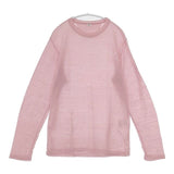 45R/45rpm カメリヤインナーのＴシャツ 定価25300円 ウール セーター ニット ピンク レディース フォーティーファイブアールピーエム【中古】5-1020T∞