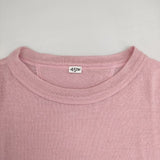 45R/45rpm カメリヤインナーのＴシャツ 定価25300円 ウール セーター ニット ピンク レディース フォーティーファイブアールピーエム【中古】5-1020T∞