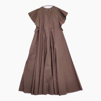 YLEVE SUVIN COTTON TYPEWRITER ONE PIECE サイズ1 168-5155080 ワンピース 25SS ブラウン レディース イレーヴ【中古】5-0926S♪