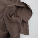 YLEVE SUVIN COTTON TYPEWRITER ONE PIECE サイズ1 168-5155080 ワンピース 25SS ブラウン レディース イレーヴ【中古】5-0926S♪