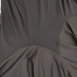 nagonstans flare hem dress フレアヘムドレス M 異素材切り替え ワンピース 23SS グレー レディース ナゴンスタンス【中古】6-0425S∞