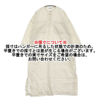 ARTS&SCIENCE 0231-L5188-1113 サイズ1 ラミーヘンプ サイドスリットワンピース 23SS オフホワイト レディース アーツ&サイエンス【中古】5-0926M♪
