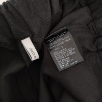 ARTS&SCIENCE リネン混 イージーパンツ サイズ1 0242-L3108-1016 パンツ 24SS ブラック レディース アーツ&サイエンス【中古】5-0926M♪