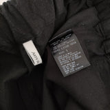 ARTS&SCIENCE リネン混 イージーパンツ サイズ1 0242-L3108-1016 パンツ 24SS ブラック レディース アーツ&サイエンス【中古】5-0926M♪