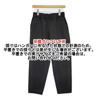 ARTS&SCIENCE リネン混 イージーパンツ サイズ1 0242-L3108-1016 パンツ 24SS ブラック レディース アーツ&サイエンス【中古】5-0926M♪