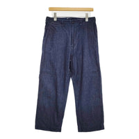 ARTS&SCIENCE コットンリネン デニムパンツ サイズ2 0241-U3127-1204 デニムパンツ 24SS ネイビー レディース アーツ&サイエンス【中古】5-0926G♪