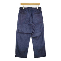 ARTS&SCIENCE コットンリネン デニムパンツ サイズ2 0241-U3127-1204 デニムパンツ 24SS ネイビー レディース アーツ&サイエンス【中古】5-0926G♪
