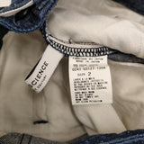 ARTS&SCIENCE コットンリネン デニムパンツ サイズ2 0241-U3127-1204 デニムパンツ 24SS ネイビー レディース アーツ&サイエンス【中古】5-0926G♪