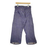 DEPT Hemp wide denim サイズ2 定価39600円 234051401 ヘンプ デニムパンツ ブルー レディース デプト【中古】5-0926M♪