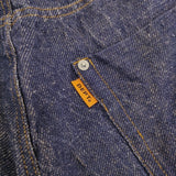 DEPT Hemp wide denim サイズ2 定価39600円 234051401 ヘンプ デニムパンツ ブルー レディース デプト【中古】5-0926M♪